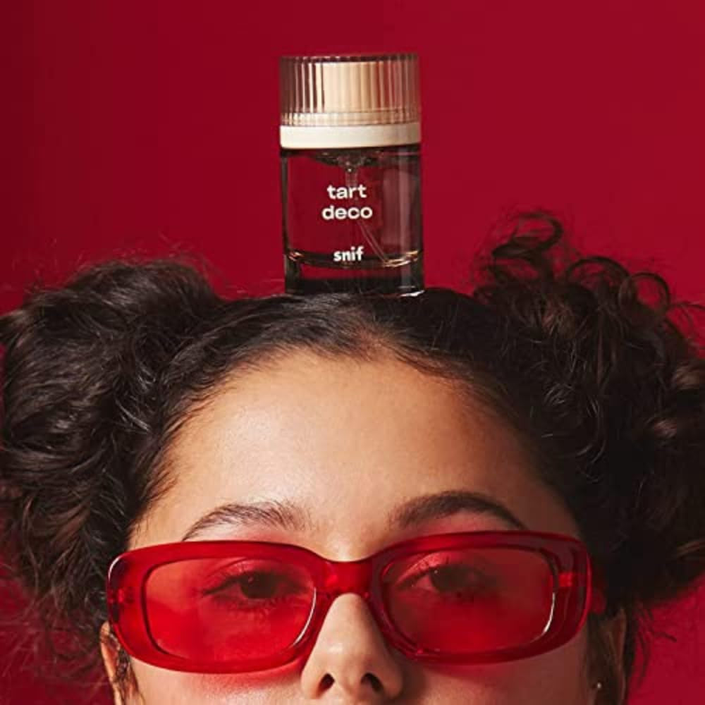 Tart Deco Perfume, Cologne for Men and Women, Juicy, Sophisticated Cherry Scent, Long Lasting Fine Fragrance, Clean, Non-Toxic, Vegan, Cruelty Free, Travel Friendly 30ml