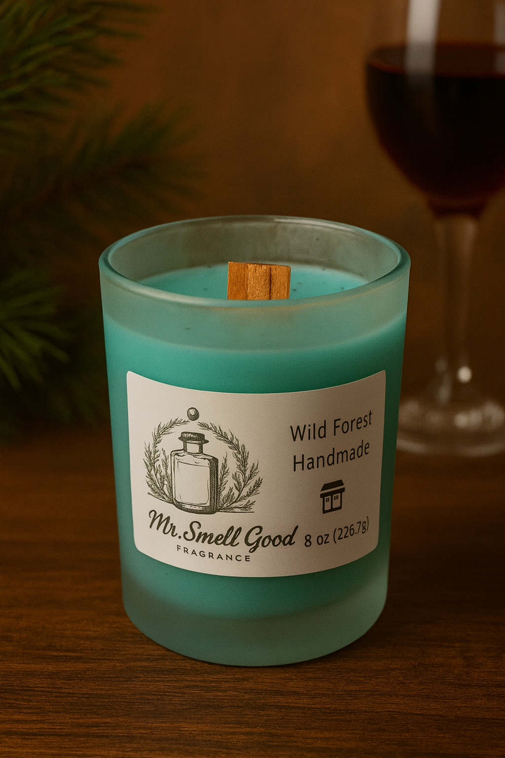 Wild Forest Handmade Candle by Mr Smell Good Fragrance