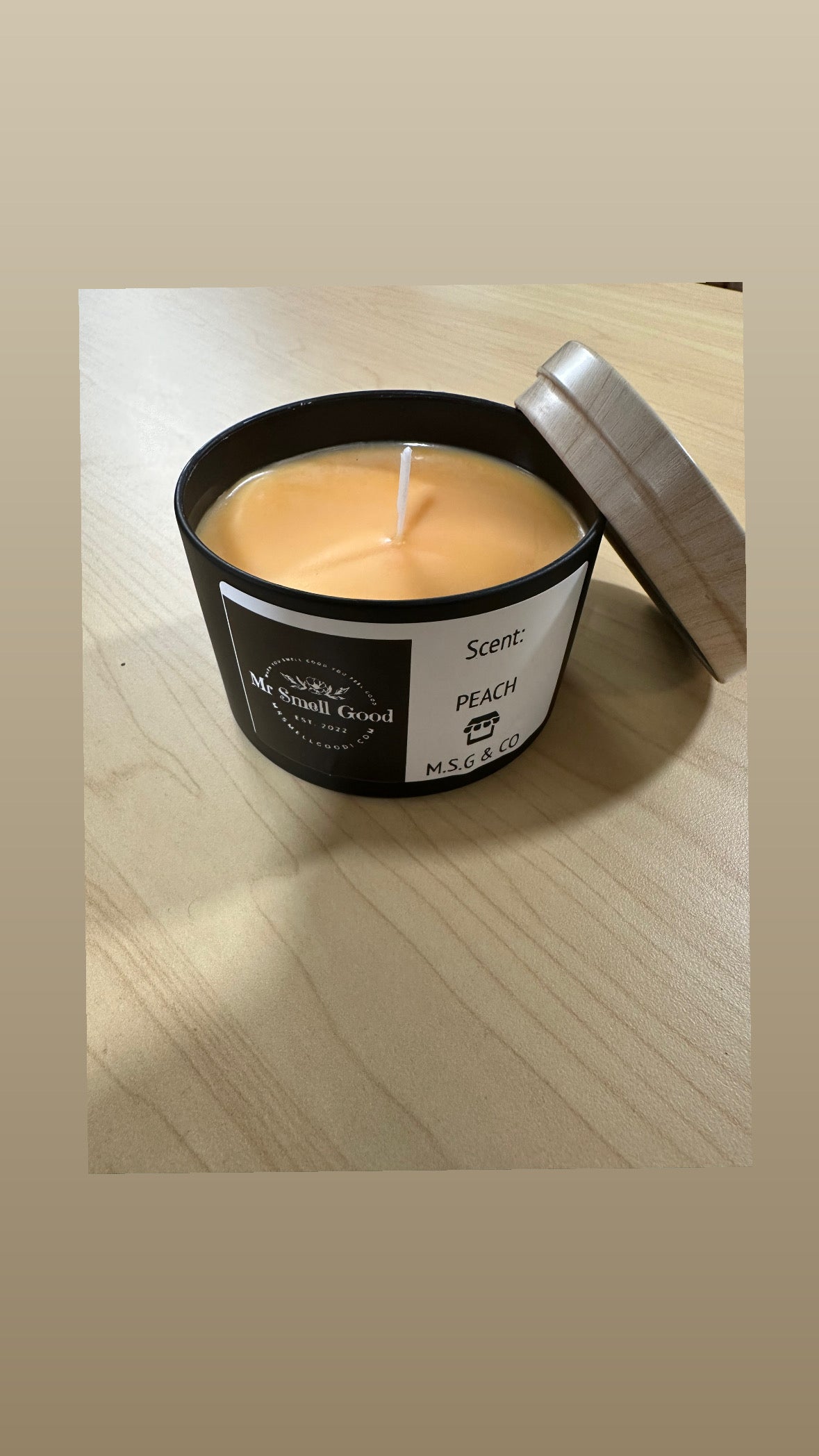 CANDLE ( Peach )