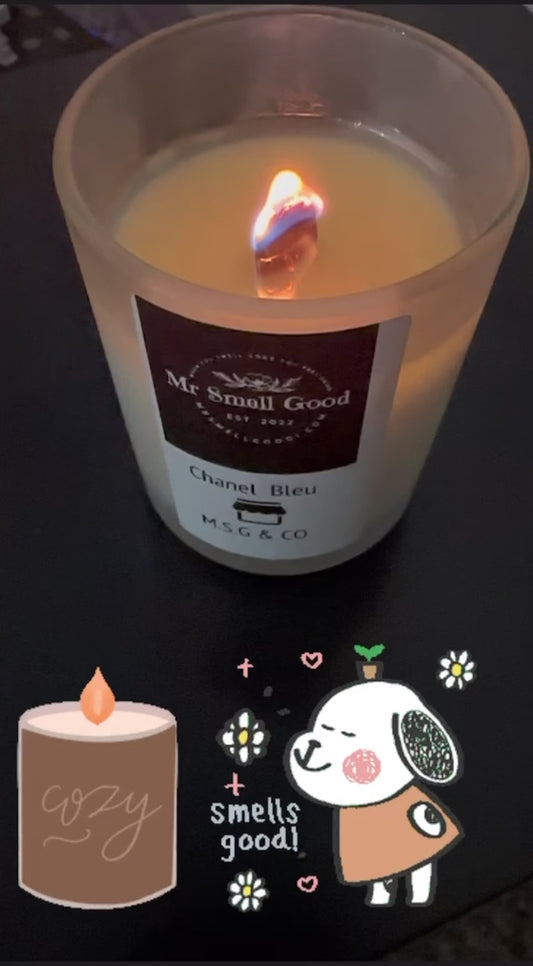 CHANEL BLEU ( Fragrance Candle for him )