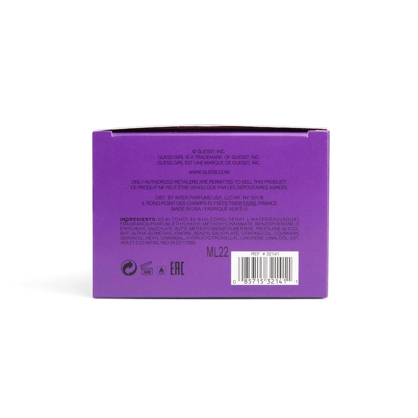 Guess Girl Belle Eau De Toilette Perfume Spray for Women, 3.4 Fl. Oz.