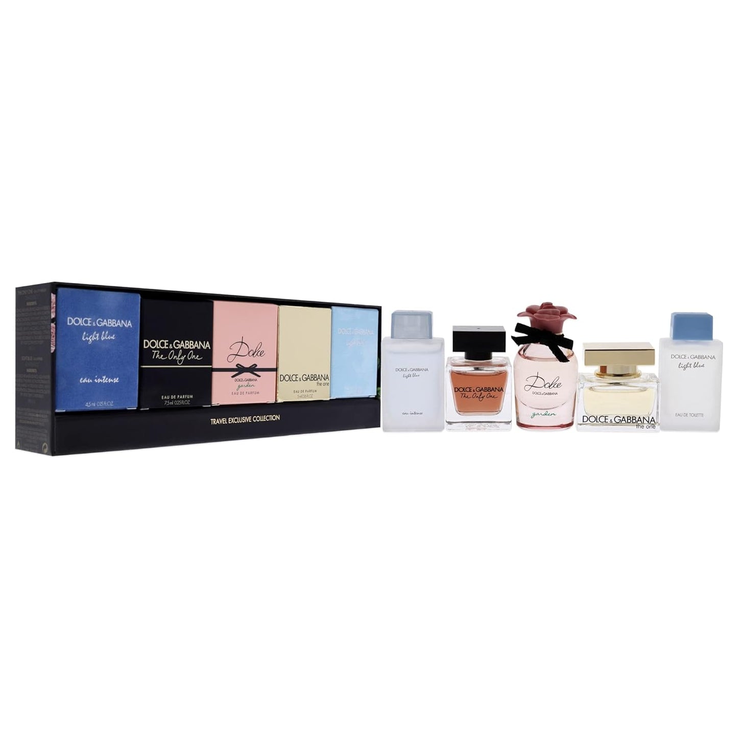 Dolce and Gabbana Travel Exclusive Collection Women 5 Pc Gift Set