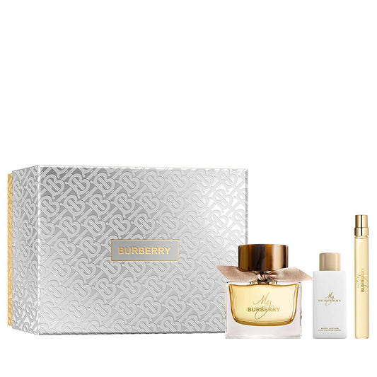 BURBERRY My Burberry Eau De Parfum Fragrance Holiday Gift Set (3 Fl Oz, 2.5 Fl Oz.33 Fl Oz)