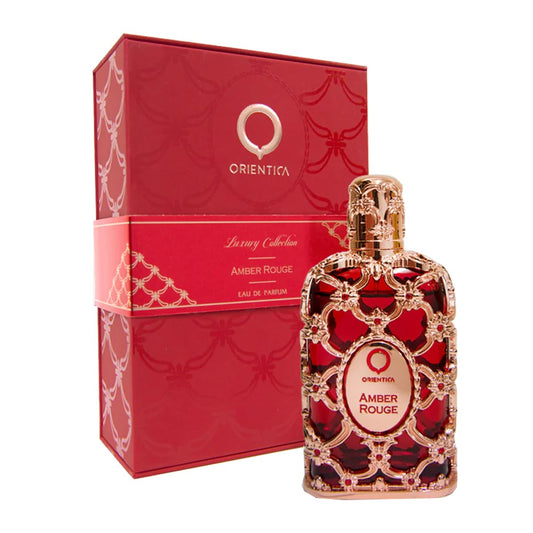 Amber Rouge for Women Eau De Parfum Spray, 2.7 Ounce (Luxury Collection)
