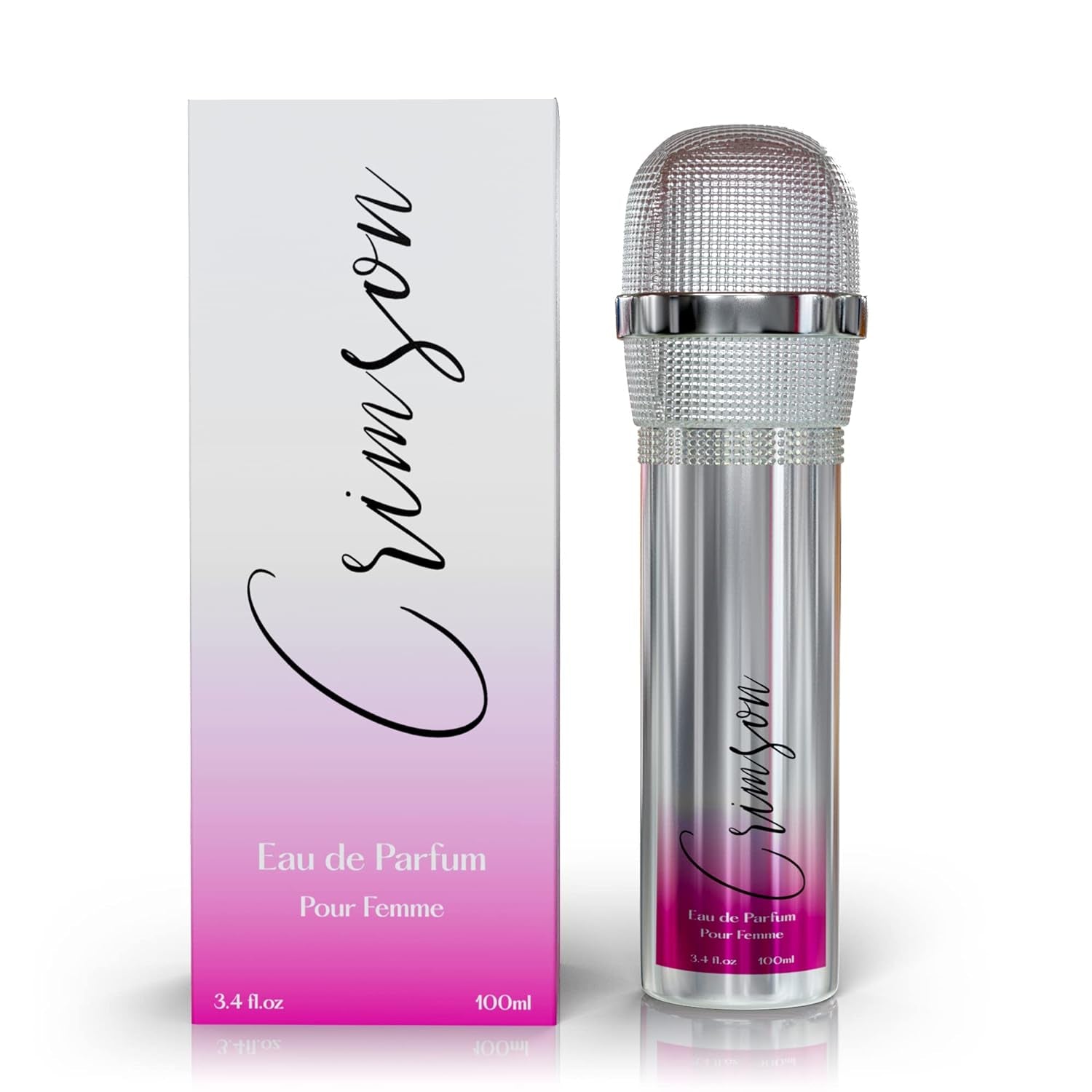 Regal Fragrances Womens Perfume Crimson - Inspired by the Scent of the Baccarat Rouge Perfume For Women - with Notes of Spices and Woods, 100 ml 3.4 fl Oz