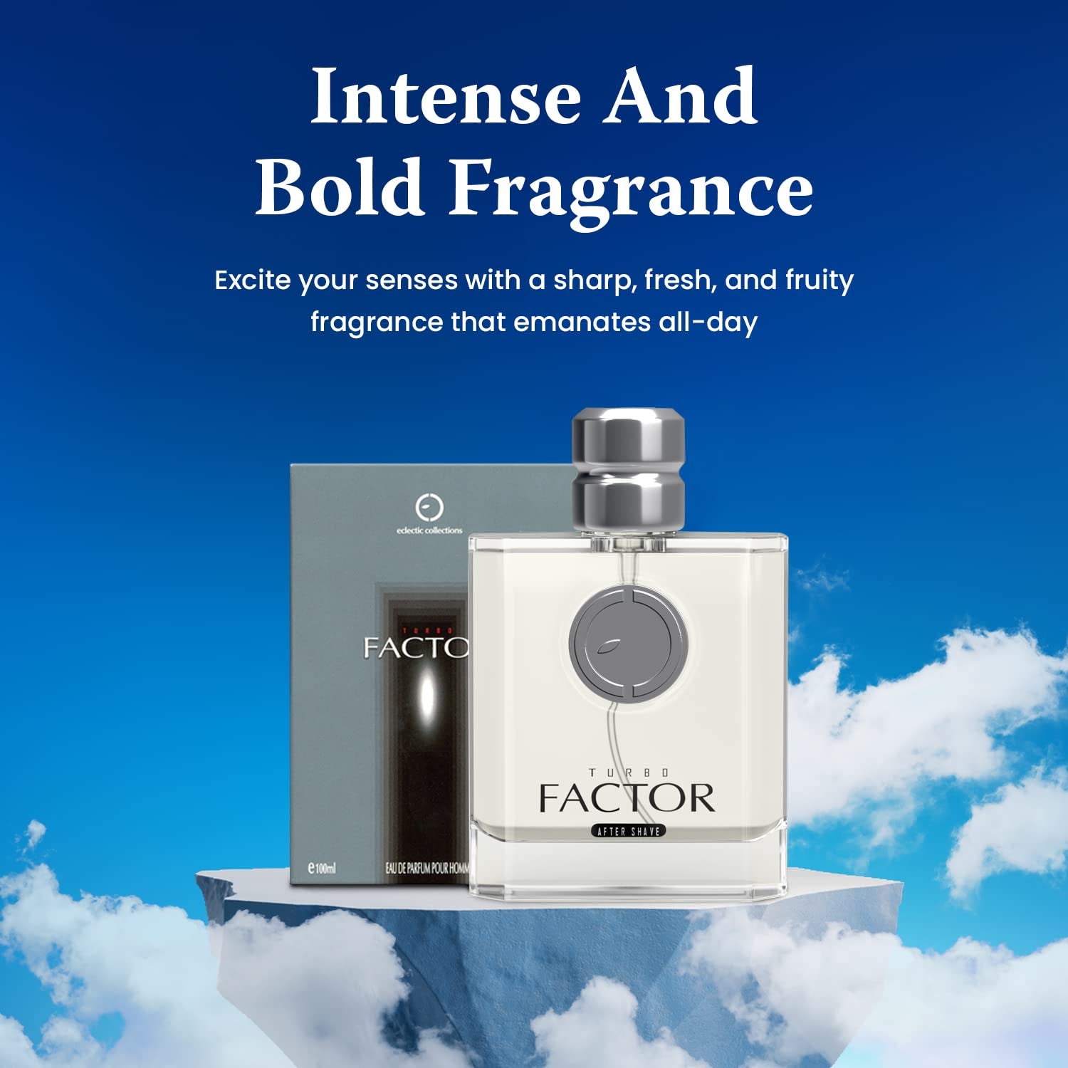 Cologne for Men Tangerine, Marine and Orange Scents, 100Ml (3.4Oz)