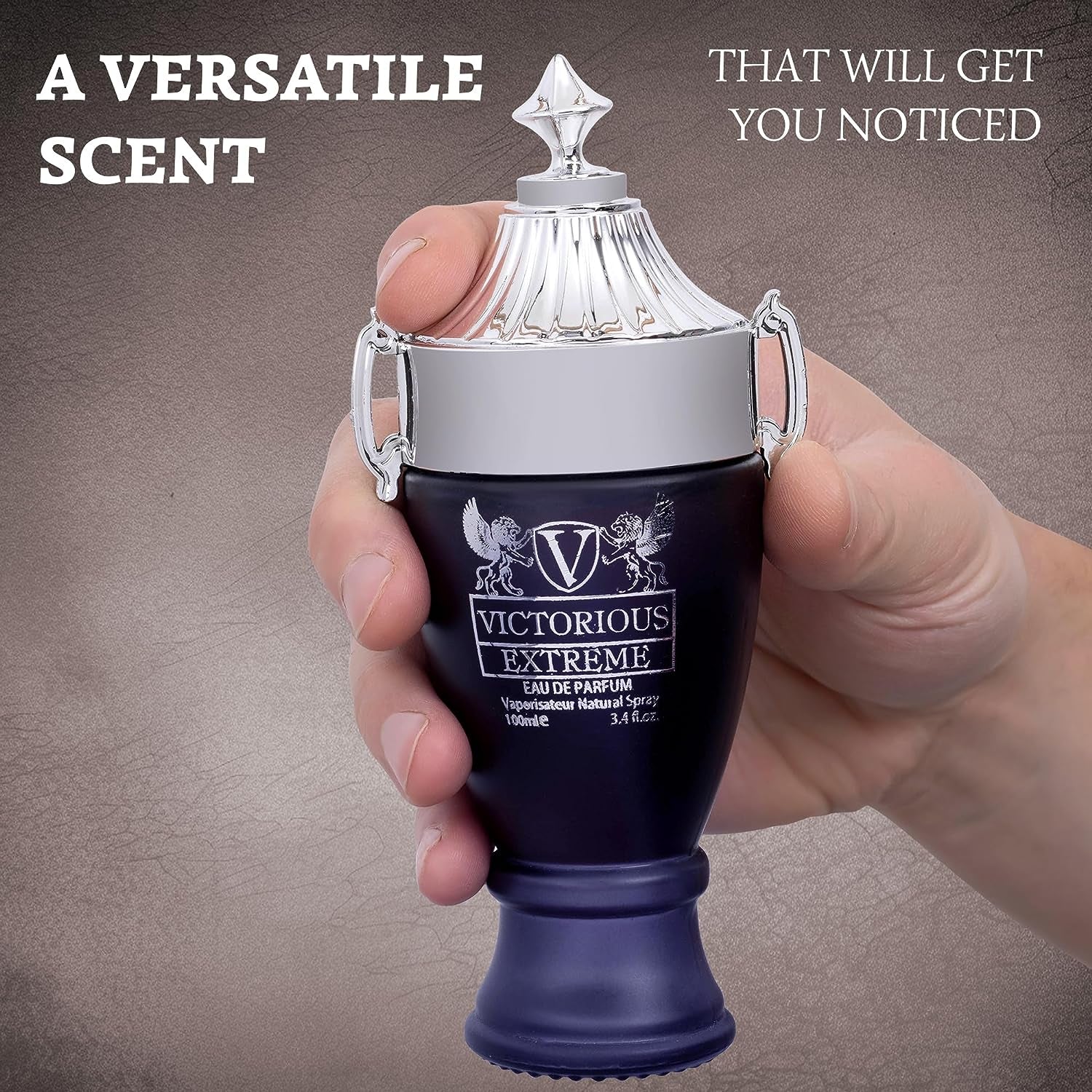 Urban Collection Victorious Extreme for Men - Formulated Using the Finest, Prime Ingredients - Fruity, Salty Fragrance - Black pepper & Fresh Orange Blossom - Packaged in a 100% Recycled Paper