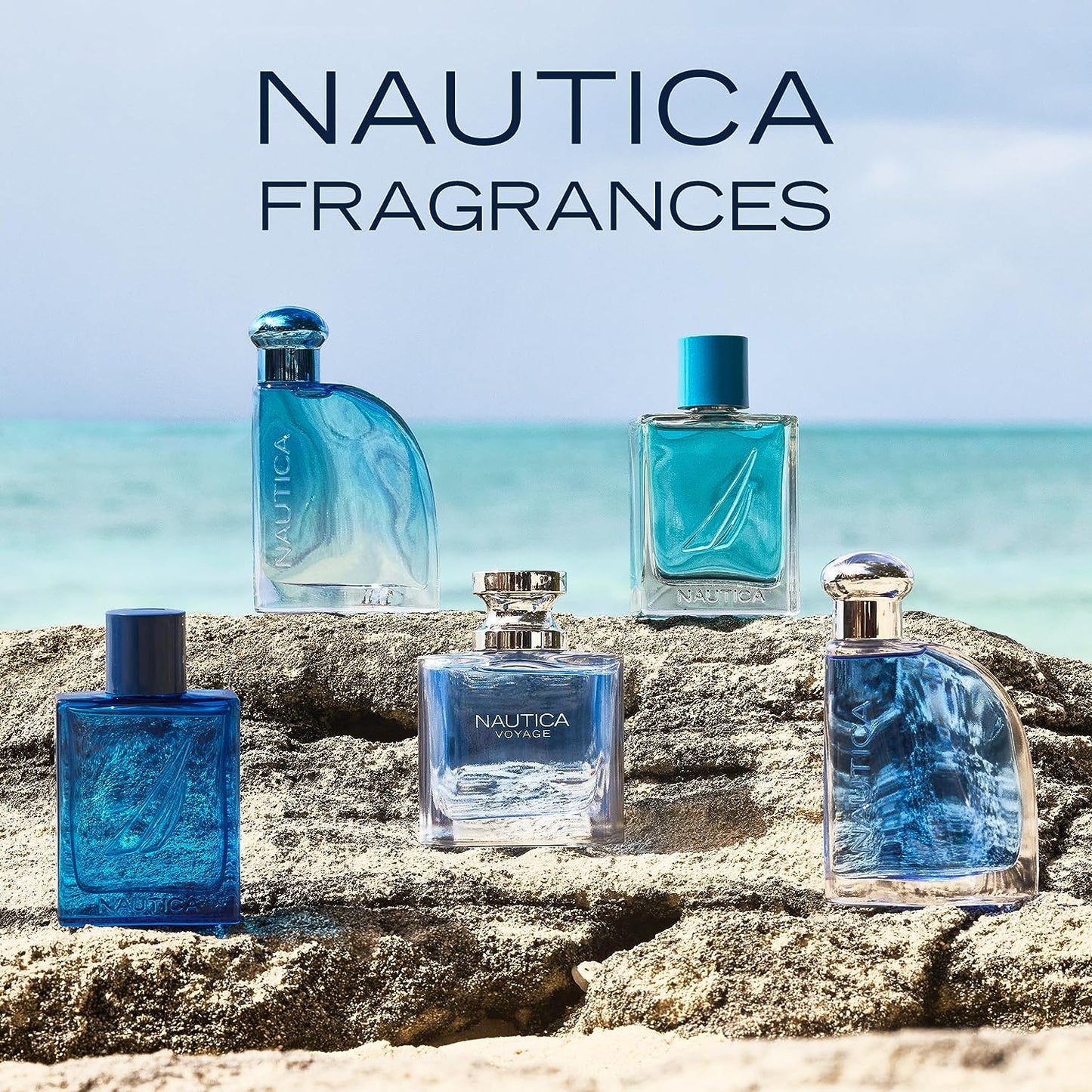Nautica Classic Eau de Toilette for Men - Citrusy and Earthy Scent - Aromatic Notes of Bergamot, Jasmine, and Musk - Great for Everyday Wear - 3.4 Fl Oz