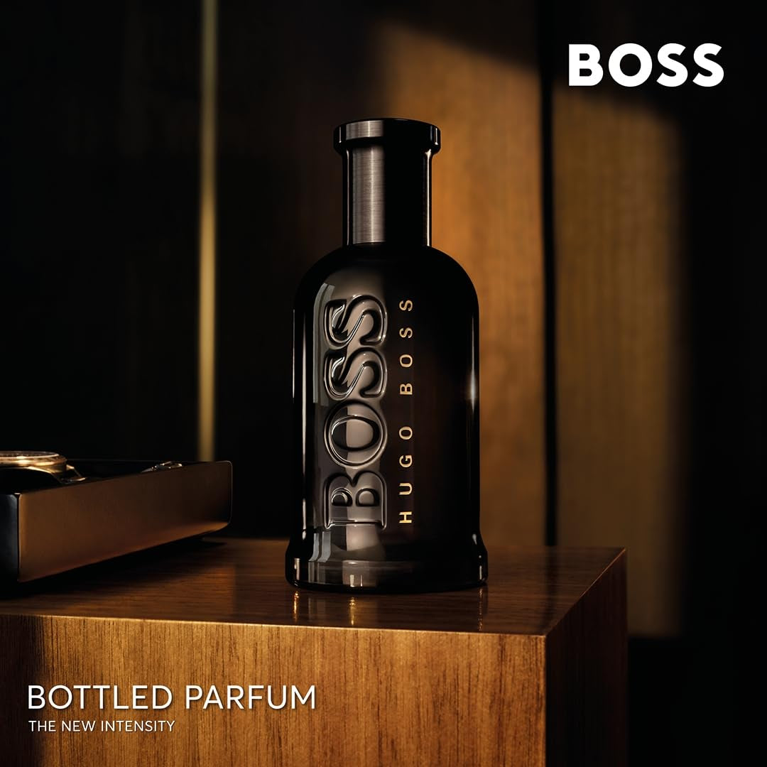 Hugo Boss Bottled Parfum for Men - Notes of Mandarin, Incense and Cedarwood