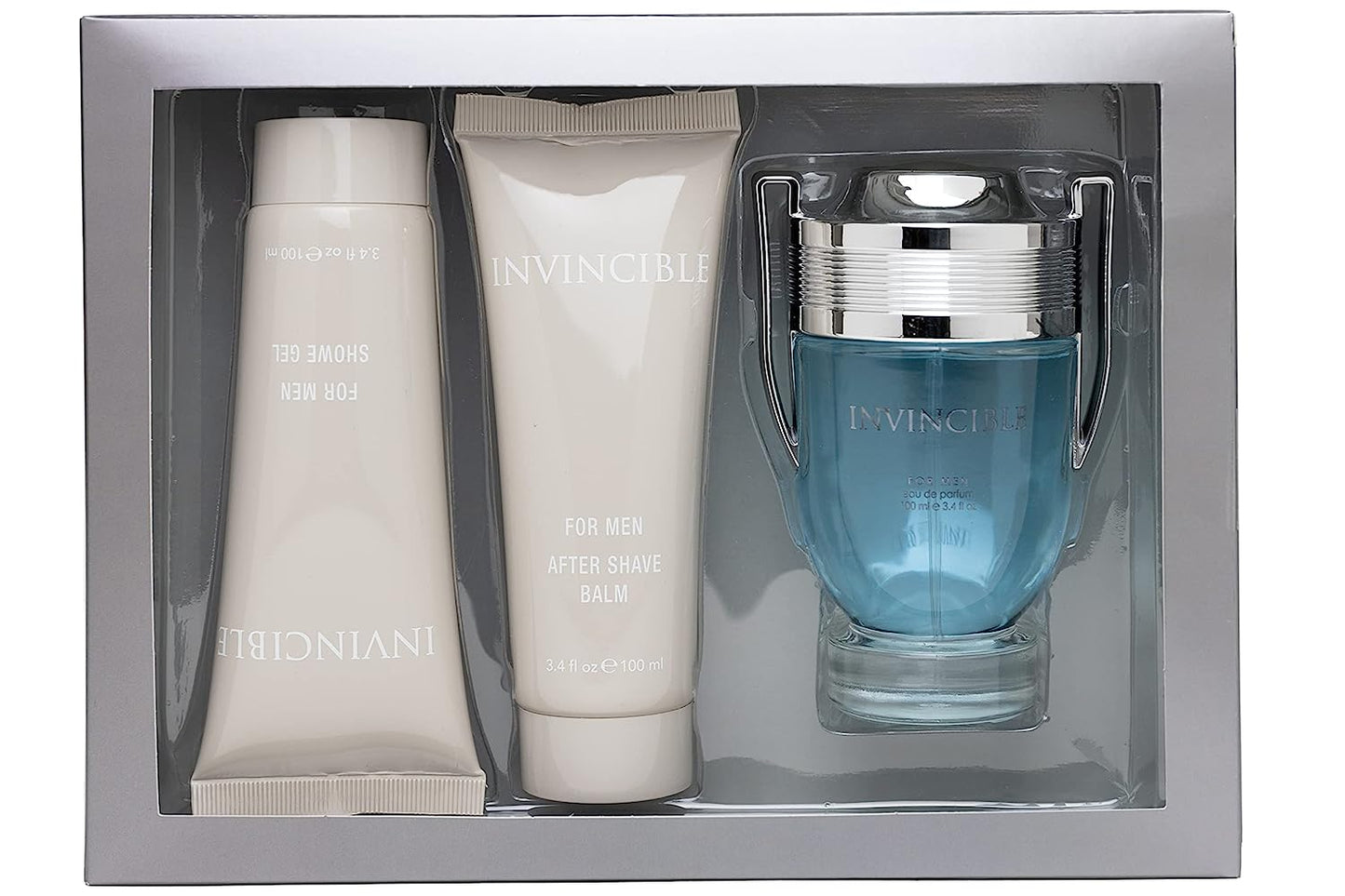 Sandora Fragrances Gift Set - Perfume, Shower Gel, and After Shave - Inspired by the Scent of the Invictus Mens Cologne - 3.4 fl oz 100 ml