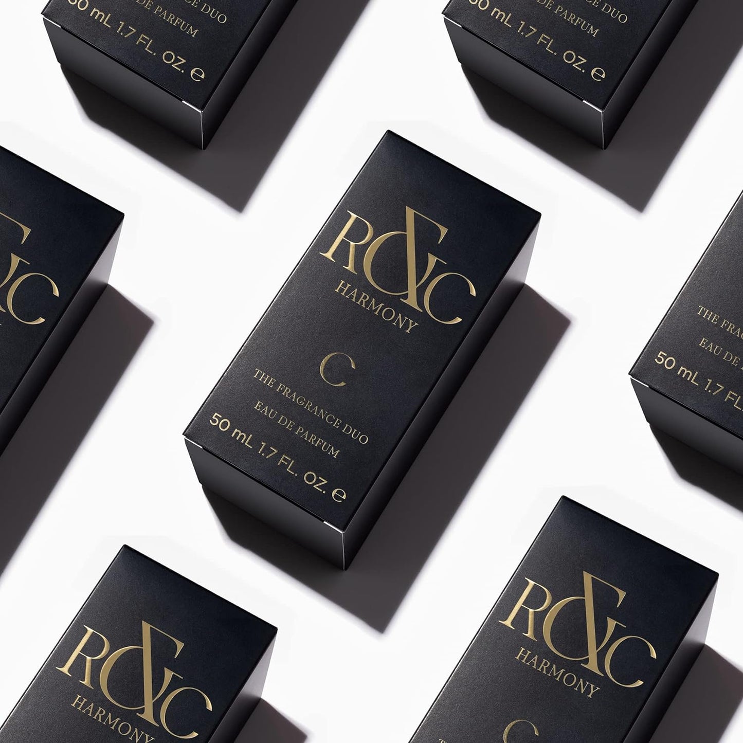 R&C Fragrance C Harmony - Sensuous Perfume for Women - Notes of Bergamot, Vanilla Orchid and Driftwood - Subtle and Contemporary Scent - Long Lasting Wear for all Occasions - 1.7 oz EDP Spray