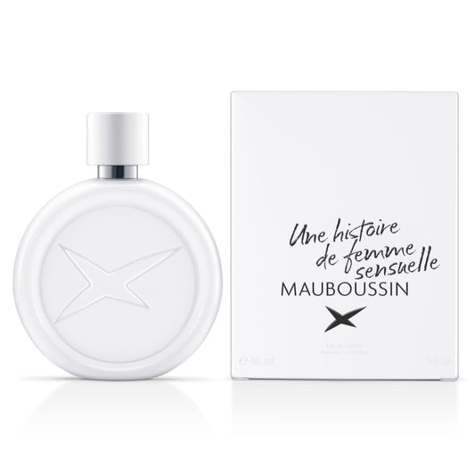 Mauboussin - Une Histoire De Femme Sensuelle 90ml (3 Fl Oz) - Eau de Parfum for Women - Floral, Musky & Gourmand Scents