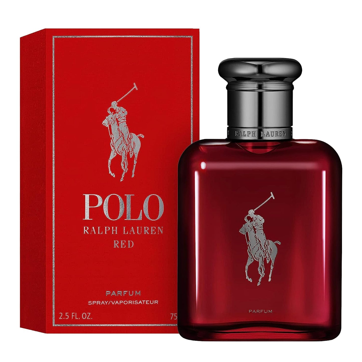Ralph Lauren - Polo Red - Parfum - Men's Cologne - Ambery & Woody - With Absinthe, Cedarwood, and Musk - Intense Fragrance