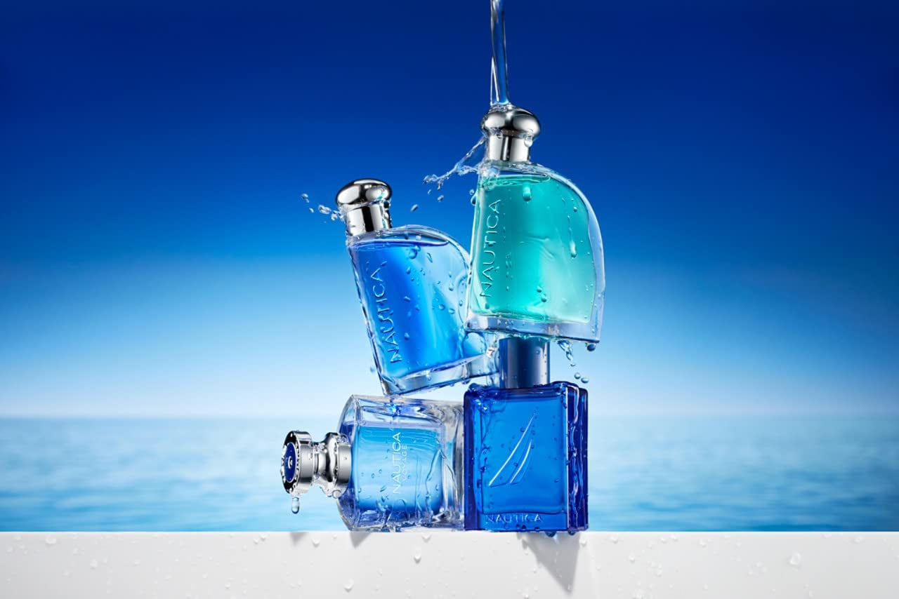 Nautica Classic Eau de Toilette for Men - Citrusy and Earthy Scent - Aromatic Notes of Bergamot, Jasmine, and Musk - Great for Everyday Wear - 3.4 Fl Oz