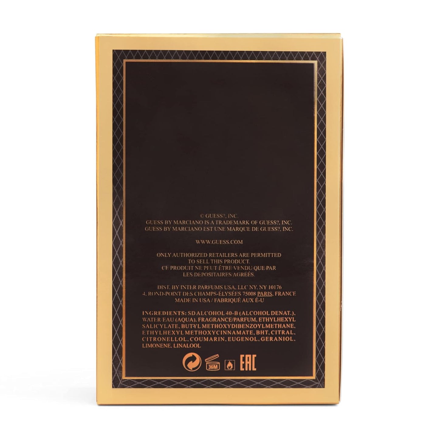 GUESS Marciano for Men Eau de Toilette Cologne Spray, 3.4 Fl Oz