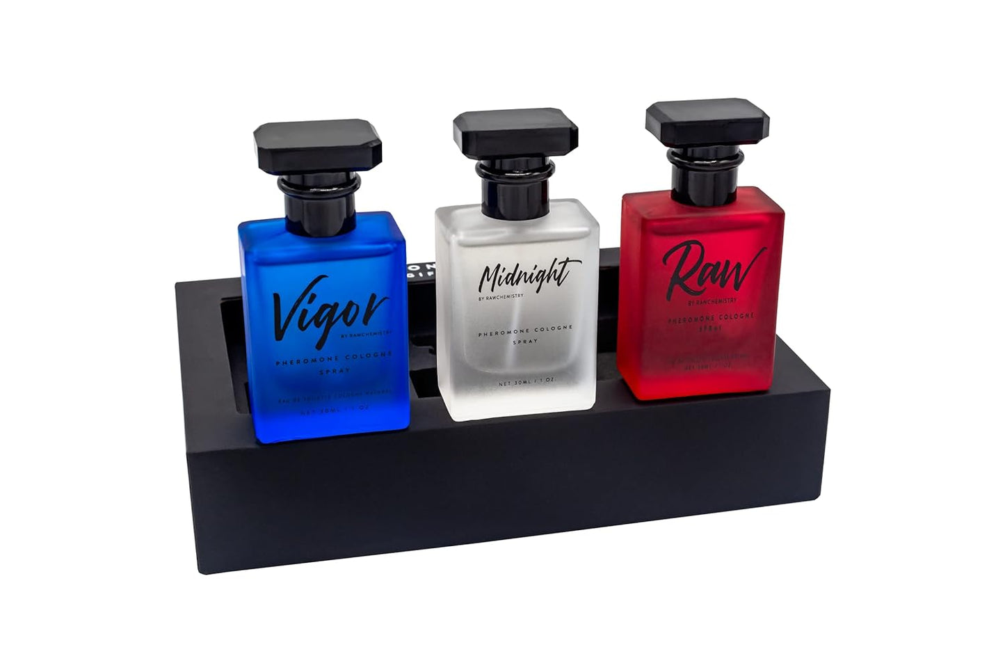 - A Pheromone Infused Mens Cologne Gift Set - Set of 3 Colognes