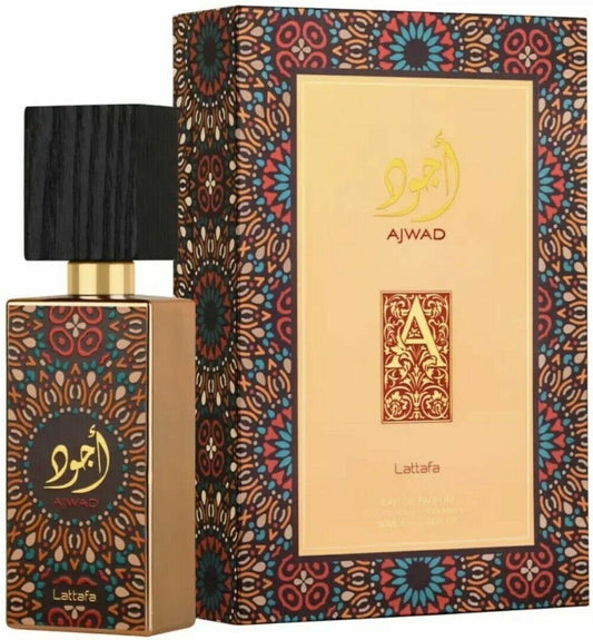 Ajwad by Lattafa Perfume for Unisex EDP 2.04 Oz New in Box