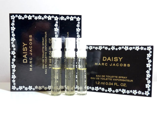 DAISY Eau de Toilette Sample Vials (Lot of 3)