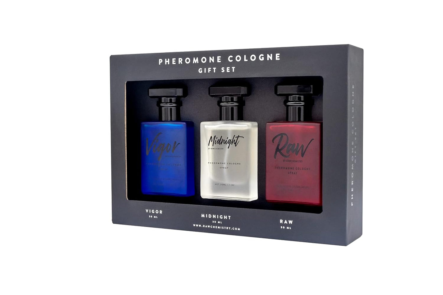 - A Pheromone Infused Mens Cologne Gift Set - Set of 3 Colognes