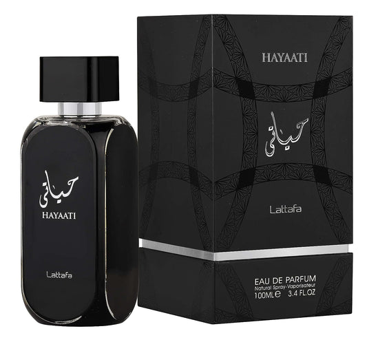 Perfumes Hayaati Eau de Parfum Spray for Men, 3.4 Ounce