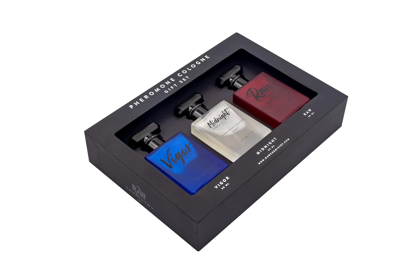 - A Pheromone Infused Mens Cologne Gift Set - Set of 3 Colognes