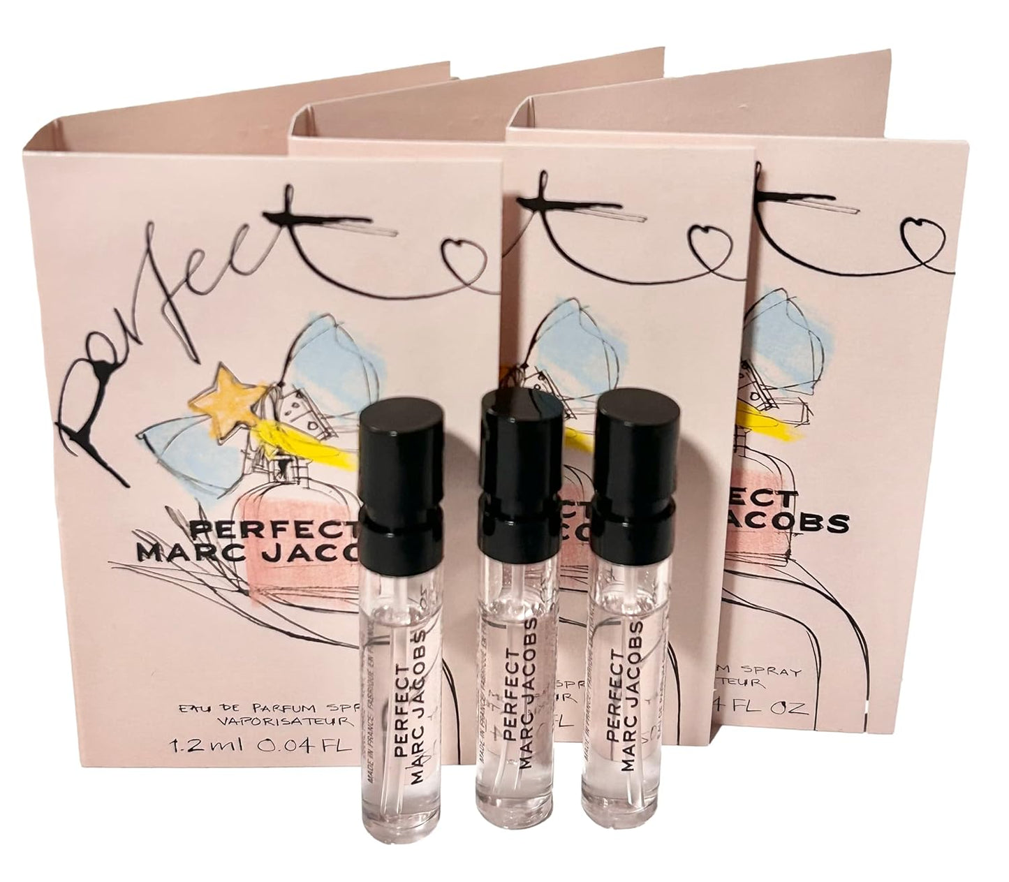 Perfect Sample Women Perfume Spray 1.2 ml / 0.04 oz - set of 3