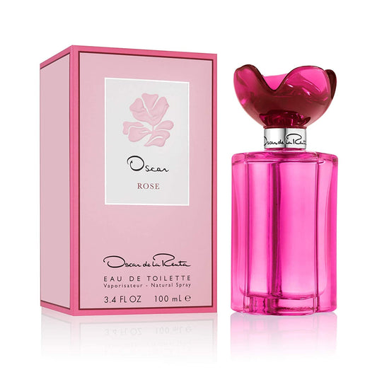 Oscar Collection Rose Eau de Toilette Perfume Spray for Women, 3.4 Fl. Oz.