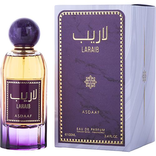 ASDAAF LARAIB by Lattafa EAU DE PARFUM SPRAY 3.4 OZ