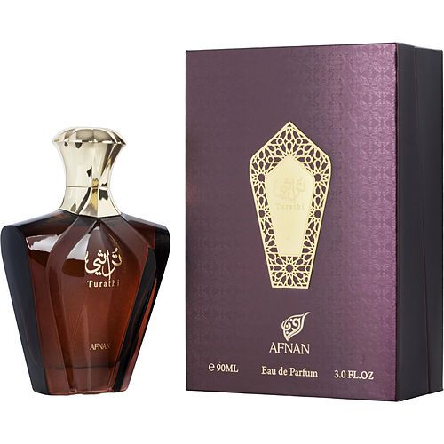 AFNAN TURATHI BROWN by Afnan Perfumes EAU DE PARFUM SPRAY 3 OZ