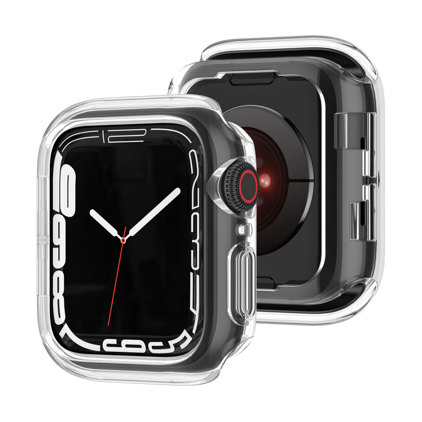 Soft TPU Shockproof Ultra-Thin Anti-Scratch Frame Compatible With Apple Watch Series 38/42/40/44/41/45MM[NO Screen Protector