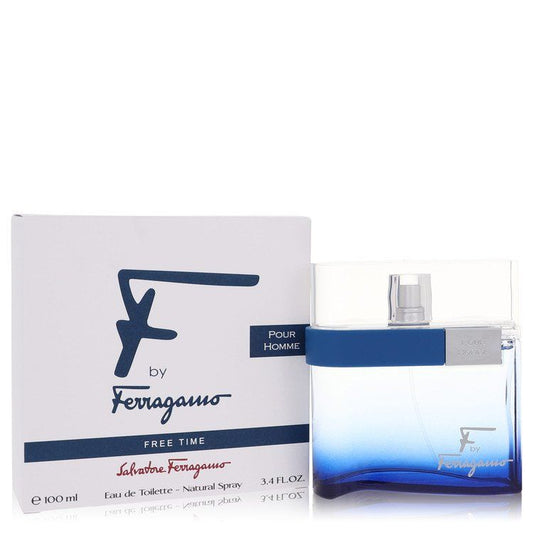 F Free Time by Salvatore Ferragamo Eau De Toilette Spray