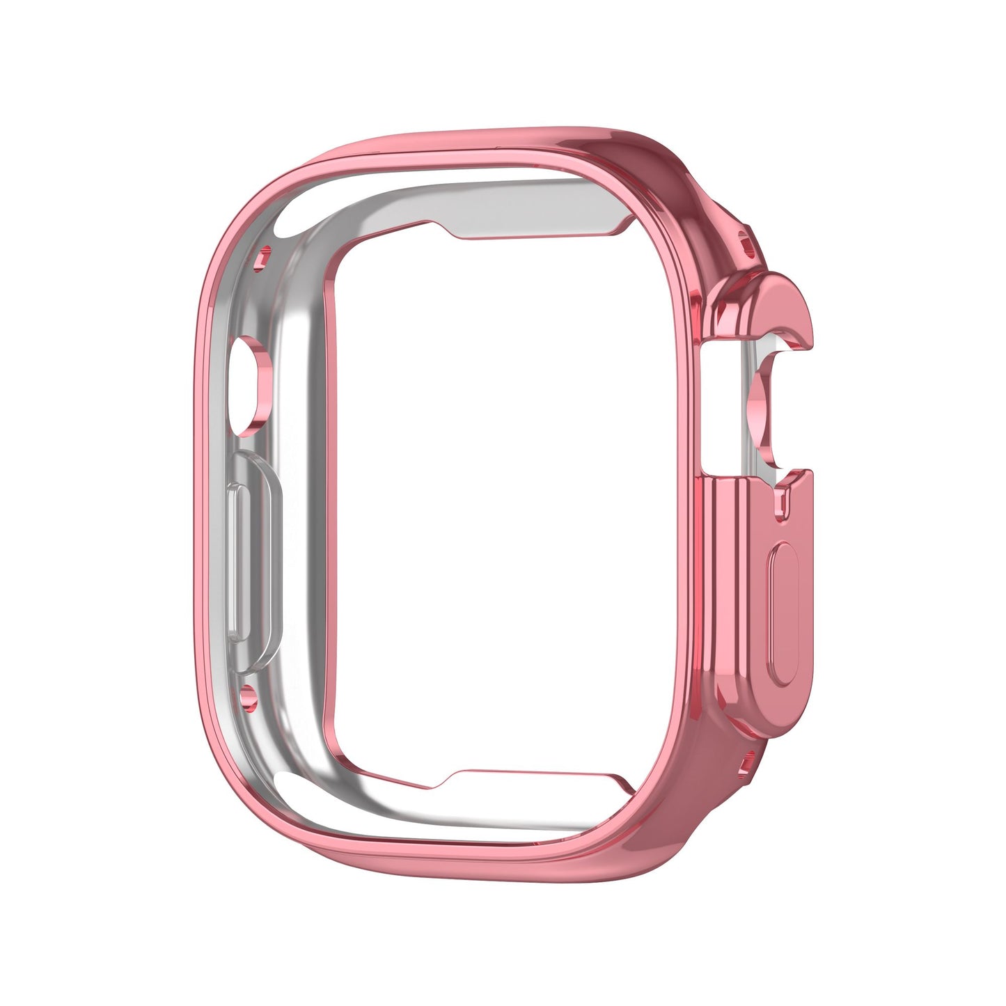 Soft TPU Shockproof Ultra-Thin Anti-Scratch Frame Compatible With Apple Watch Ultra 49mm[NO Screen Protector]