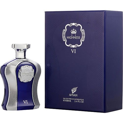 AFNAN HIGHNESS VI BLUE by Afnan Perfumes EAU DE PARFUM SPRAY 3.4 OZ