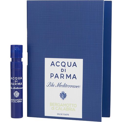 ACQUA DI PARMA BLUE MEDITERRANEO BERGAMOTTO DI CALABRIA by Acqua di Parma EDT SPRAY VIAL ON CARD