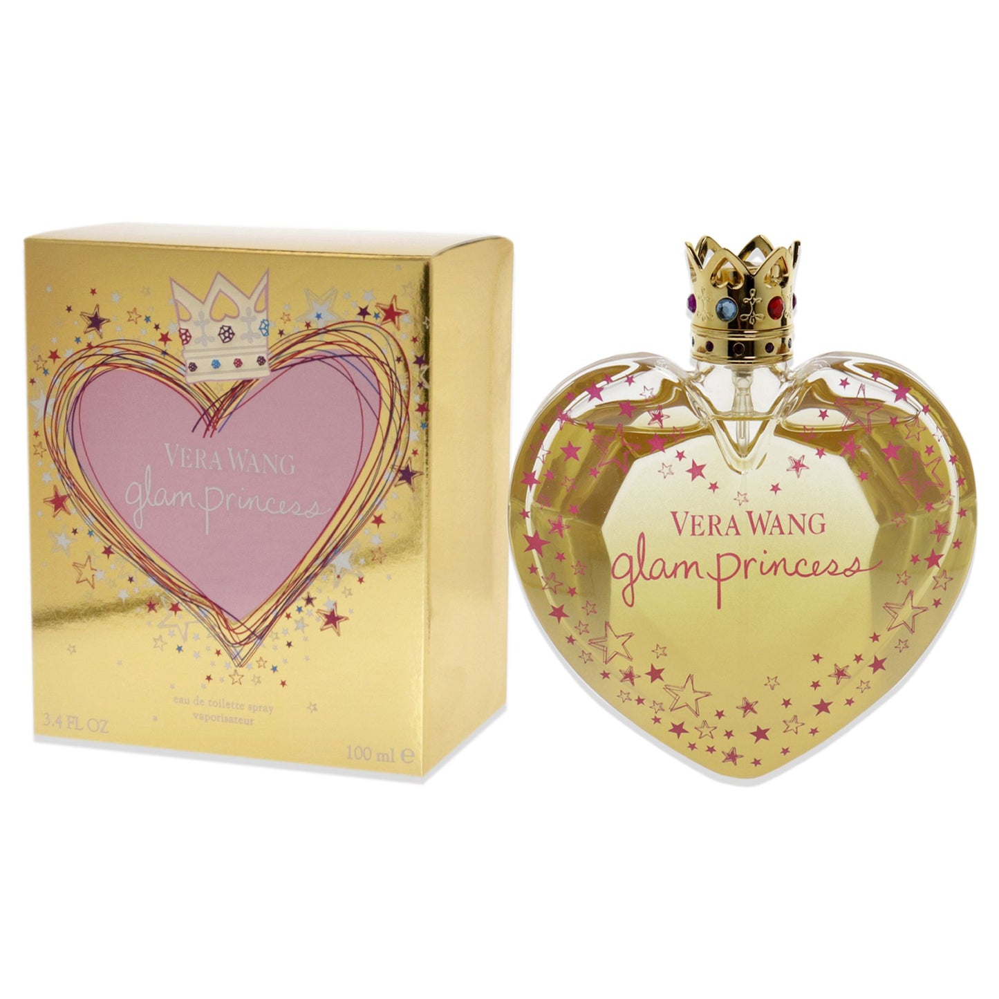 Vera Wang Glam Princess by Vera Wang for Women - 3.4 oz EDT Spray