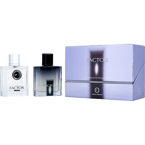 FACTOR by Eclectic Collections EAU DE PARFUM SPRAY 3.4 OZ & AFTERSHAVE 3.4 OZ