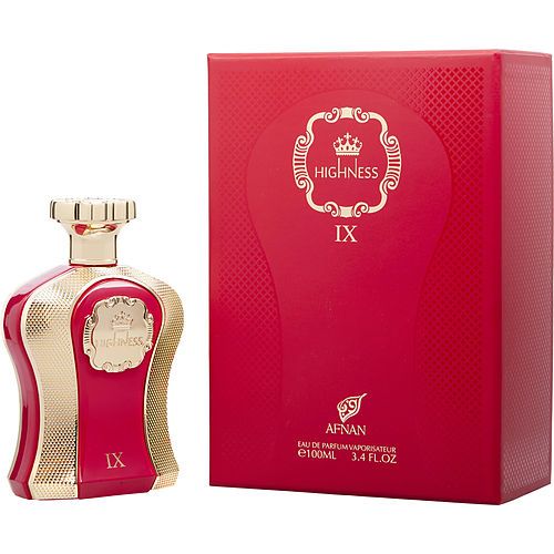 AFNAN HIGHNESS IX MAROON by Afnan Perfumes EAU DE PARFUM SPRAY 3.4 OZ