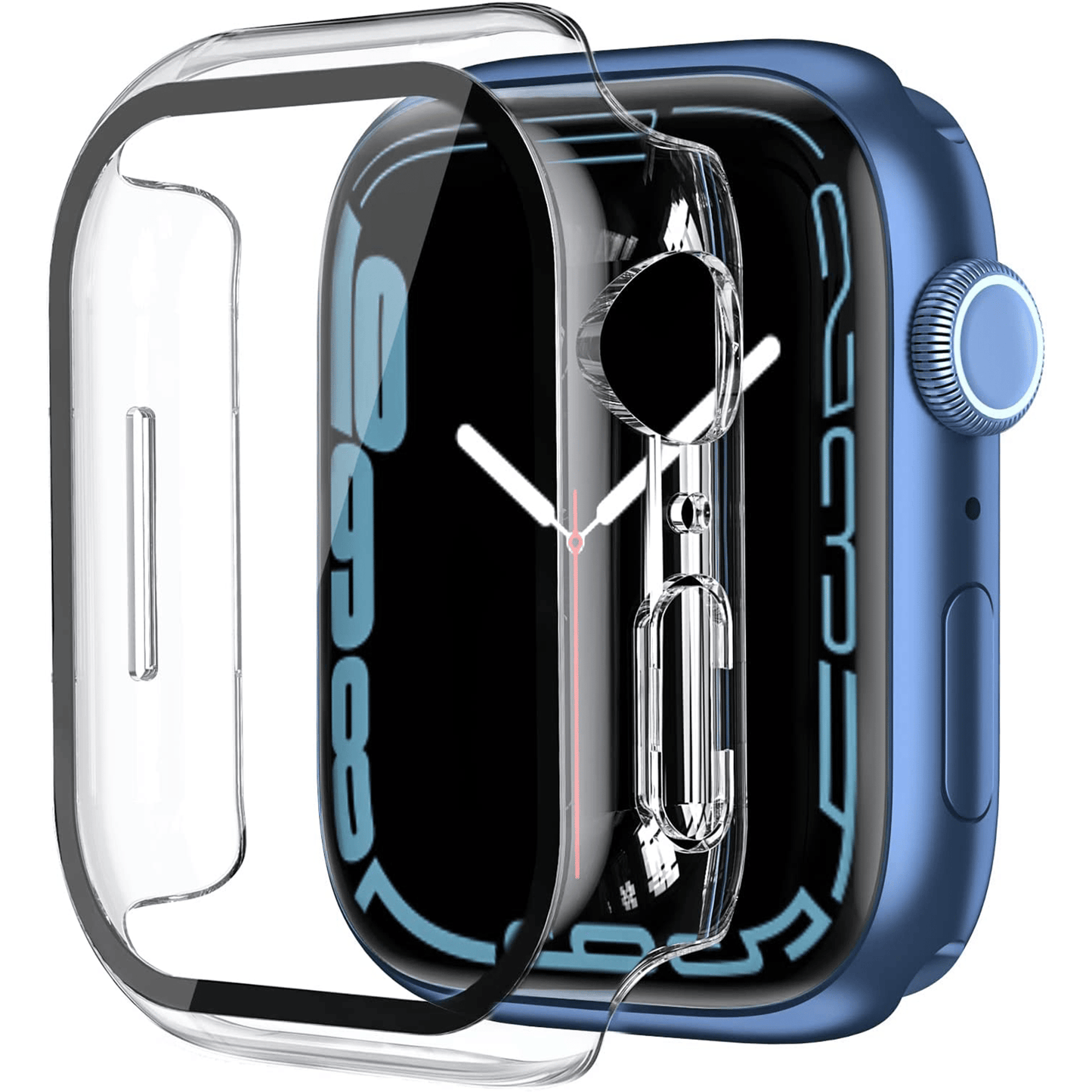 Tempered Glass All-Around Screen Protector For Apple Watch Series 38/40/41/42/44M/45MM