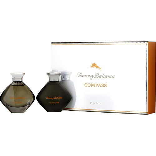 TOMMY BAHAMA COMPASS by Tommy Bahama EAU DE COLOGNE SPRAY 3.4 OZ & AFTERSHAVE BALM 3.4 OZ