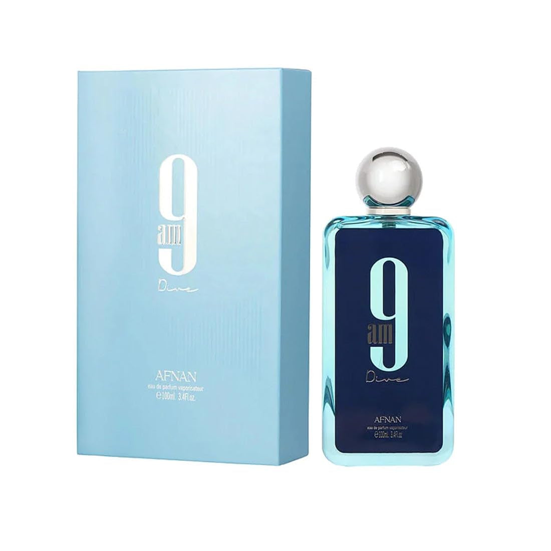 Afnan 9 AM Dive perfume for Unisex Eau de Parfum Spray 3.4 oz