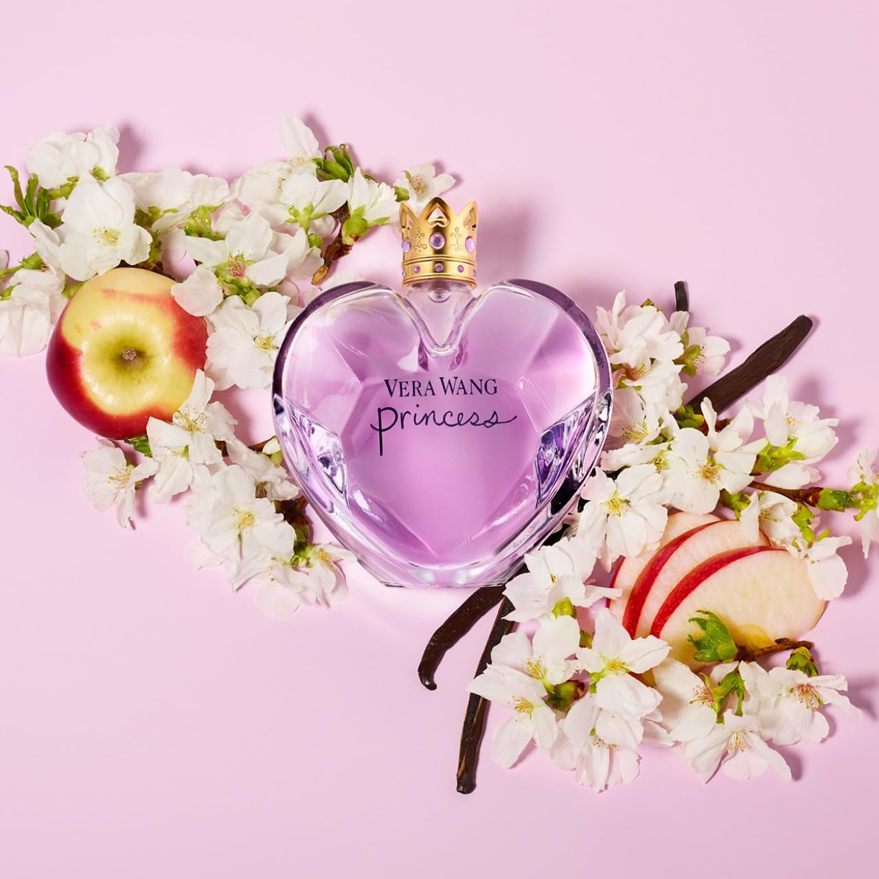 Vera Wang Princess Eau De Toilette for Women - Fruity Floral Scent - Sweet Notes of Vanilla, Water Lily, and Apricot - Feminine and Modern - 1.7 Fl Oz