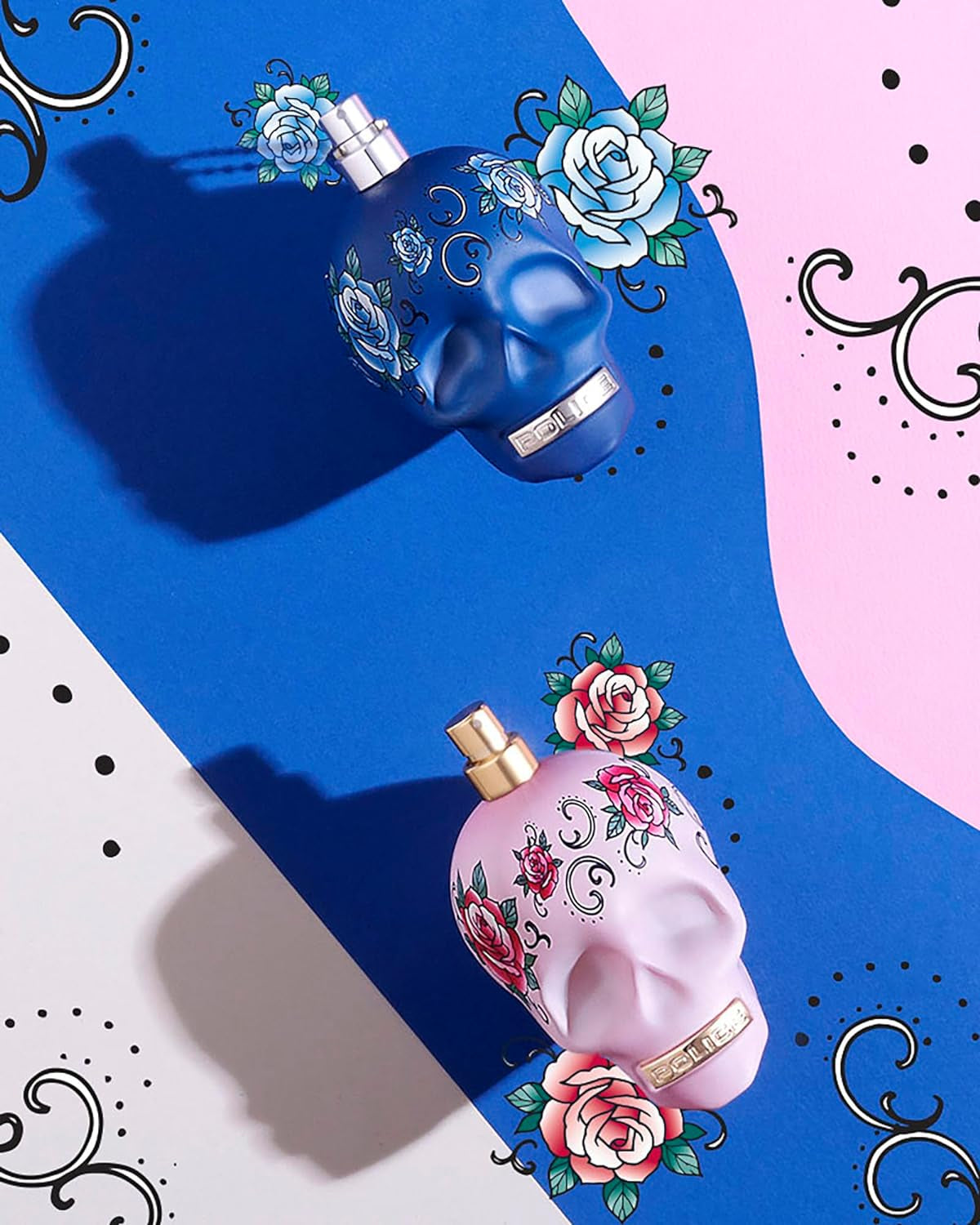 To Be Tattooart For Woman By Police - Fragrance For Women - Floral Fruity Gourmand Scent - Creamy Sandalwood And A Powdery-Sweet Marshmallow Accord - Eye-Catching Skull Bottle - 4.2 Oz EDP Spray