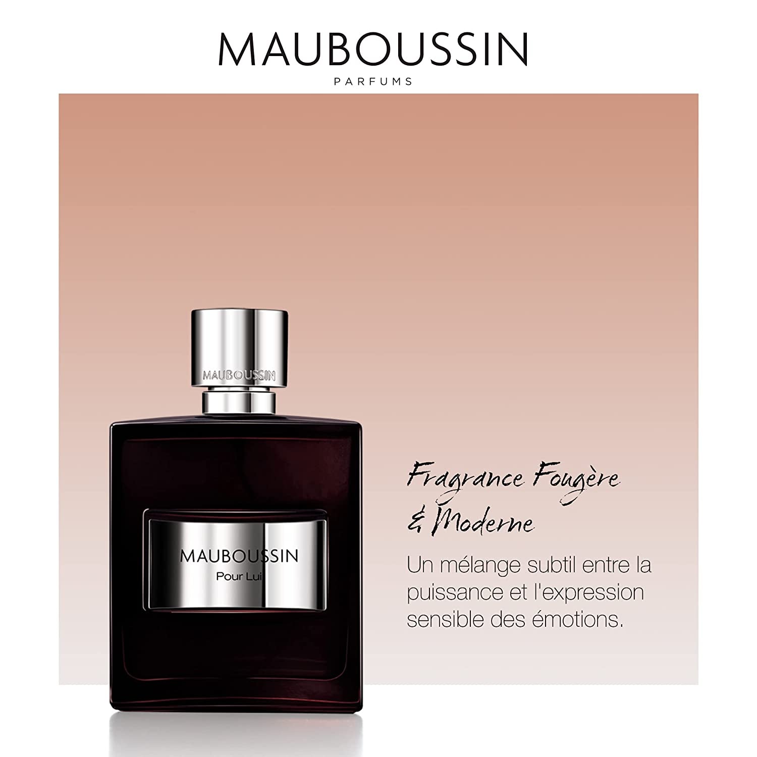 Mauboussin - Pour Lui 100ml (3.3 Fl Oz) - Eau de Parfum for Men - Ferny & Modern Scents