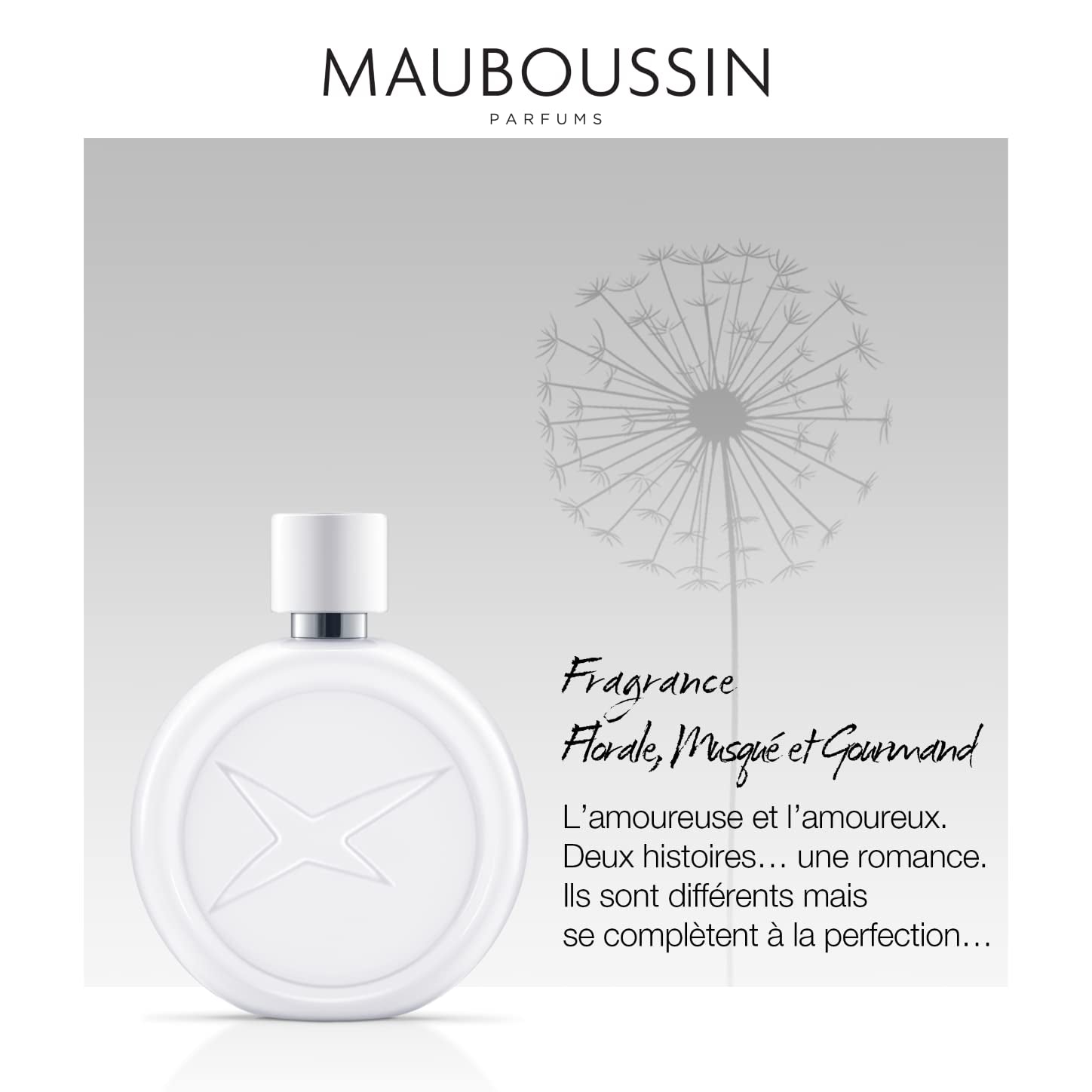 Mauboussin - Une Histoire De Femme Sensuelle 90ml (3 Fl Oz) - Eau de Parfum for Women - Floral, Musky & Gourmand Scents