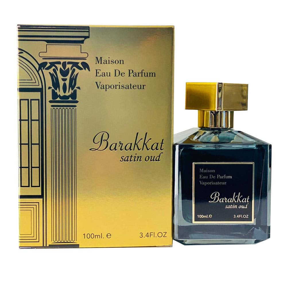 Fragrance World Barakkat Satin Oud EDP Perfume 100ml (3.4FL OZ)