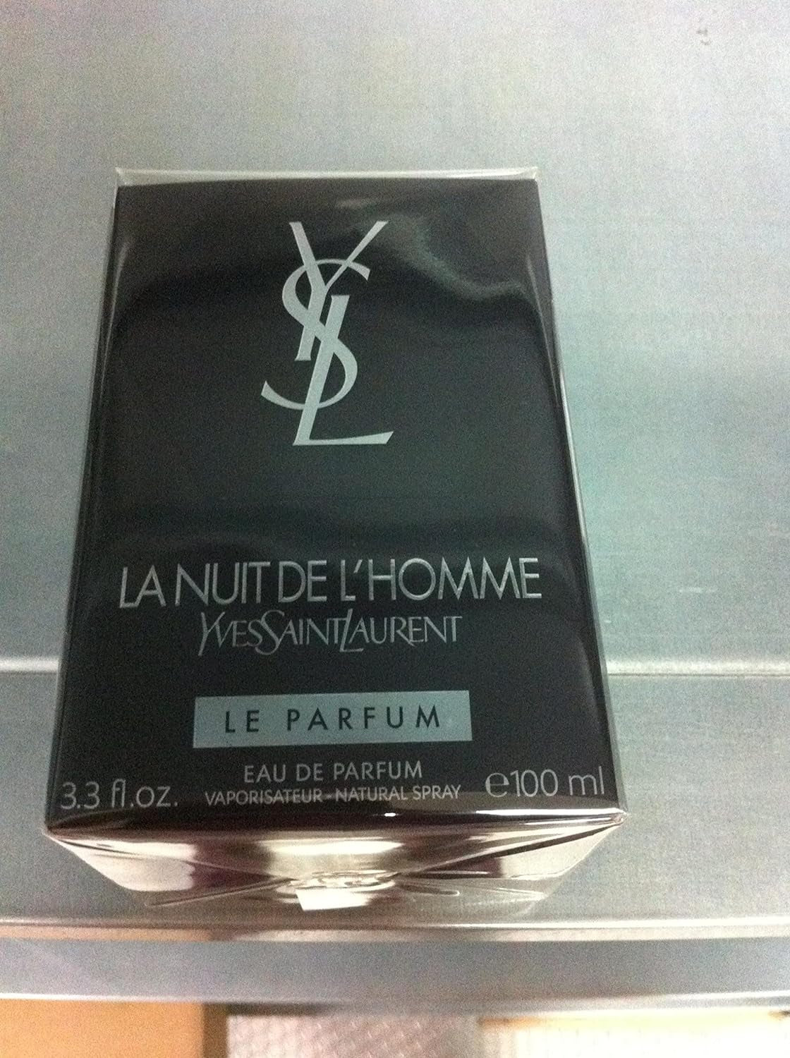 La Nuit De L'Homme Le Parfum Eau De Parfum Spray for Men, 3.3 Ounce