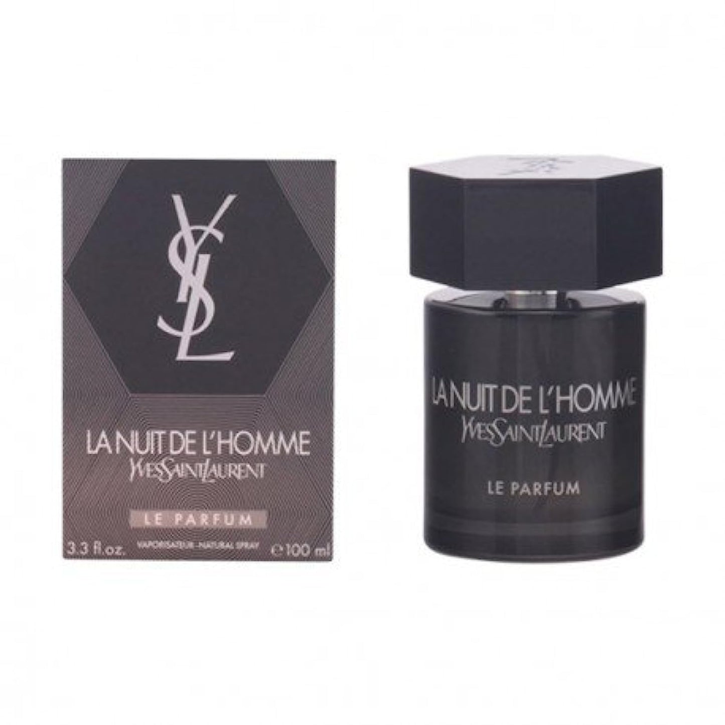 La Nuit De L'Homme Le Parfum Eau De Parfum Spray for Men, 3.3 Ounce