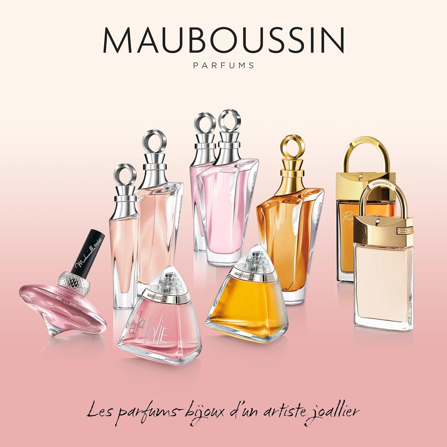 Mauboussin - A La Folie 100ml (3.3 Fl Oz) - Eau de Parfum for Women - Floral & Oriental Scents