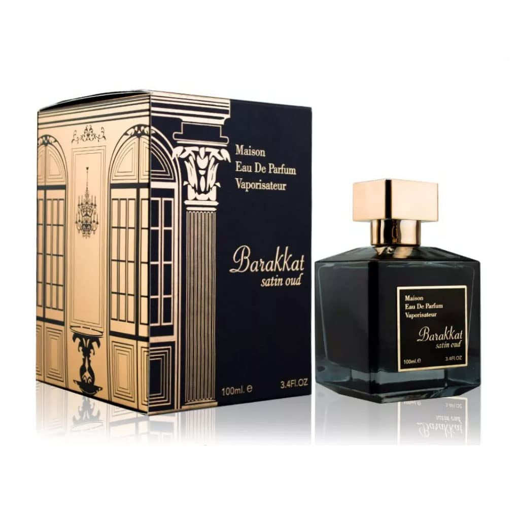 Fragrance World Barakkat Satin Oud EDP Perfume 100ml (3.4FL OZ)