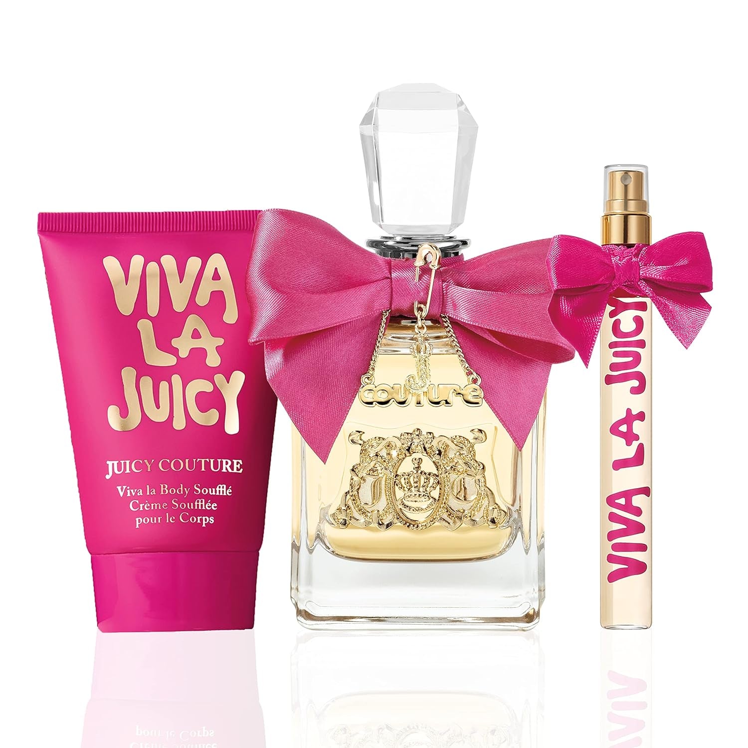 Juicy Couture, Viva La Juicy Eau De Parfum, Women's Perfume with Notes of Mandarin, Gardenia & Caramel, Fruity & Sweet Perfume for Women, 3.4/6.7/8.6 Fl Oz